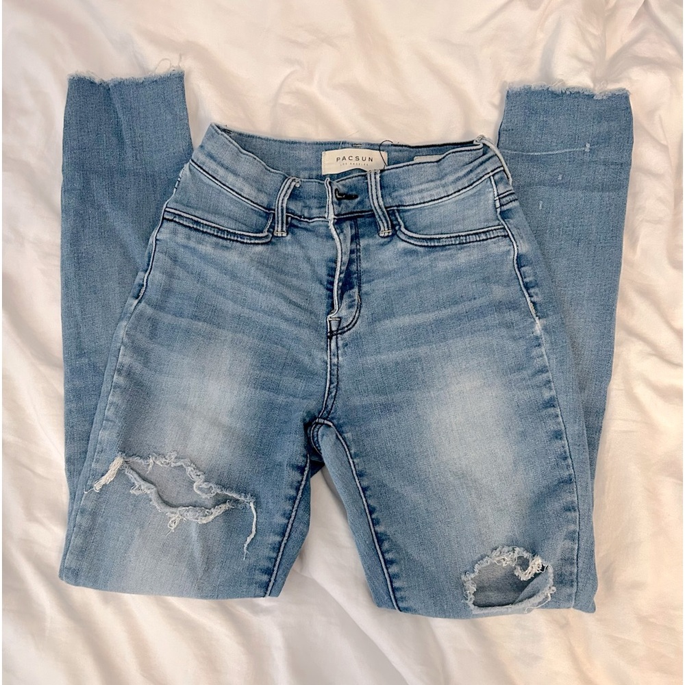 PacSun high-rise ankle jegging, waist size 23